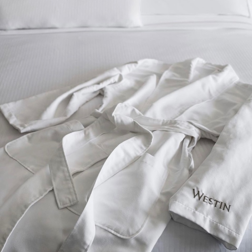 Westin Spa Robe, White, New, One Size